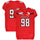 Texas Tech Red Raiders Team-Issued #98 Red Jersey with 150 Patch from the 2019 NCAA Football Season