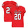 Texas Tech Red Raiders Team-Issued #20 Red Jersey from the 2017 NCAA Football Season