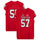 Texas Tech Red Raiders Team-Issued #57 Red Jersey from the 2017 NCAA Football Season