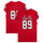 Texas Tech Red Raiders Team-Issued #89 Red Jersey from the 2017 NCAA Football Season