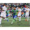 Raul Ruidiaz Seattle Sounders FC Autographed 16'' x 20'' 2022 CONCACAF Goal Celebrating Photograph with ''CONCACAF Champ 2022'' Inscription
