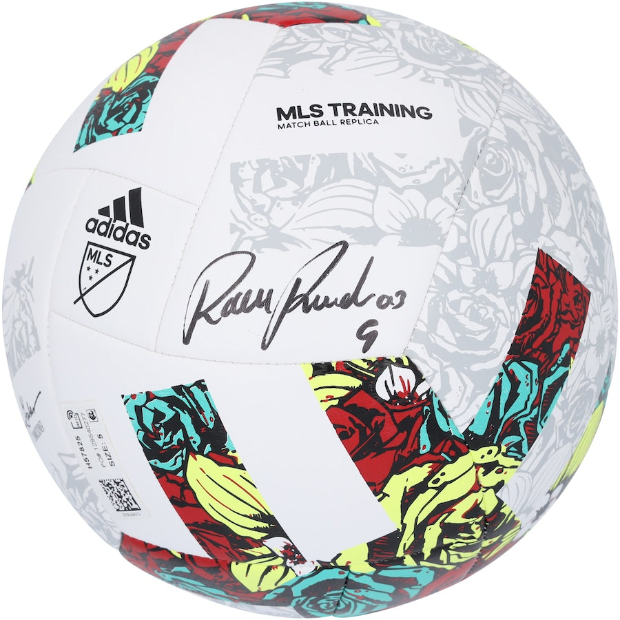 Raul Ruidiaz Seattle Sounders FC Autographed 2022 MLS Adidas Training Soccer Ball