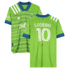 Nicolas Lodeiro Seattle Sounders FC Autographed 2022 Legacy Green Adidas Authentic Jersey