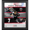 Pedro Santos D.C. United Framed 15'' x 17'' Stitched Stars Collage