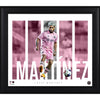 Josef Martinez Inter Miami CF Framed 15'' x 17'' Player Panel Collage
