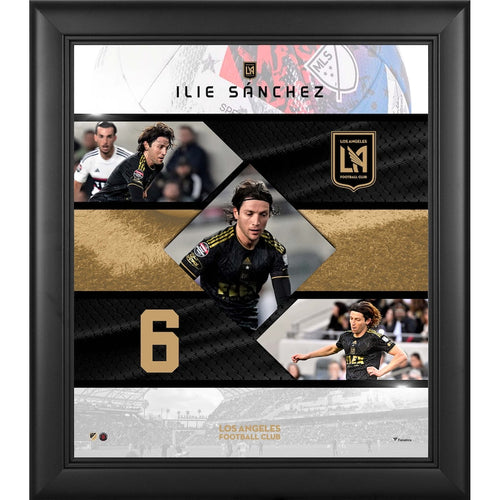 Ilie Sanchez LAFC Framed 15'' x 17'' Stitched Stars Collage