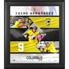 Cucho Hernández Columbus Crew Framed 15'' x 17'' Stitched Stars Collage