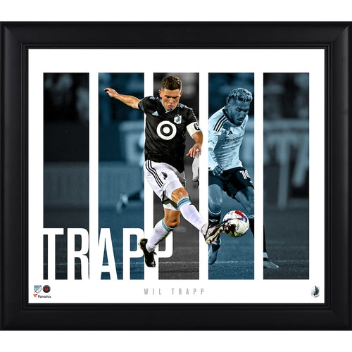 Wil Trapp Minnesota United FC Framed 15'' x 17'' Player Panel Collage