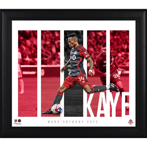 Mark-Anthony Kaye Toronto FC Framed 15'' x 17'' Player Panel Collage