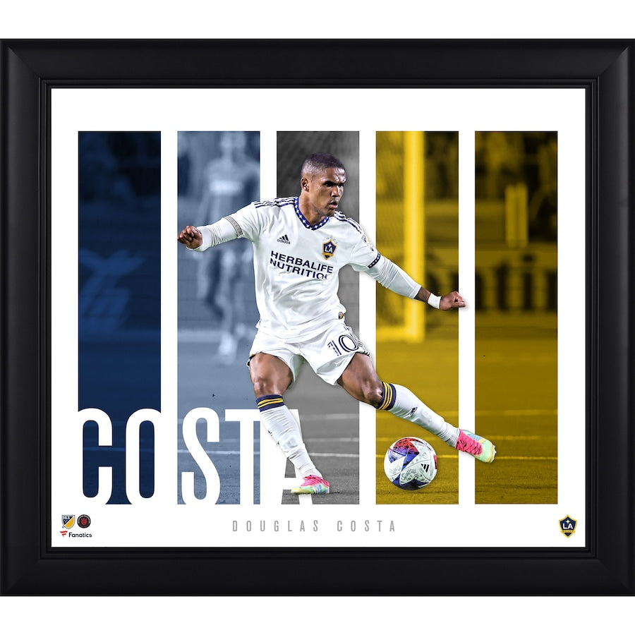 Douglas Costa LA Galaxy Framed 15'' x 17'' Player Panel Collage