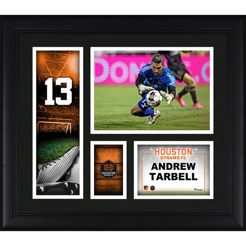 Andrew Tarbell Houston Dynamo FC 15'' x 17'' Player Core Collage