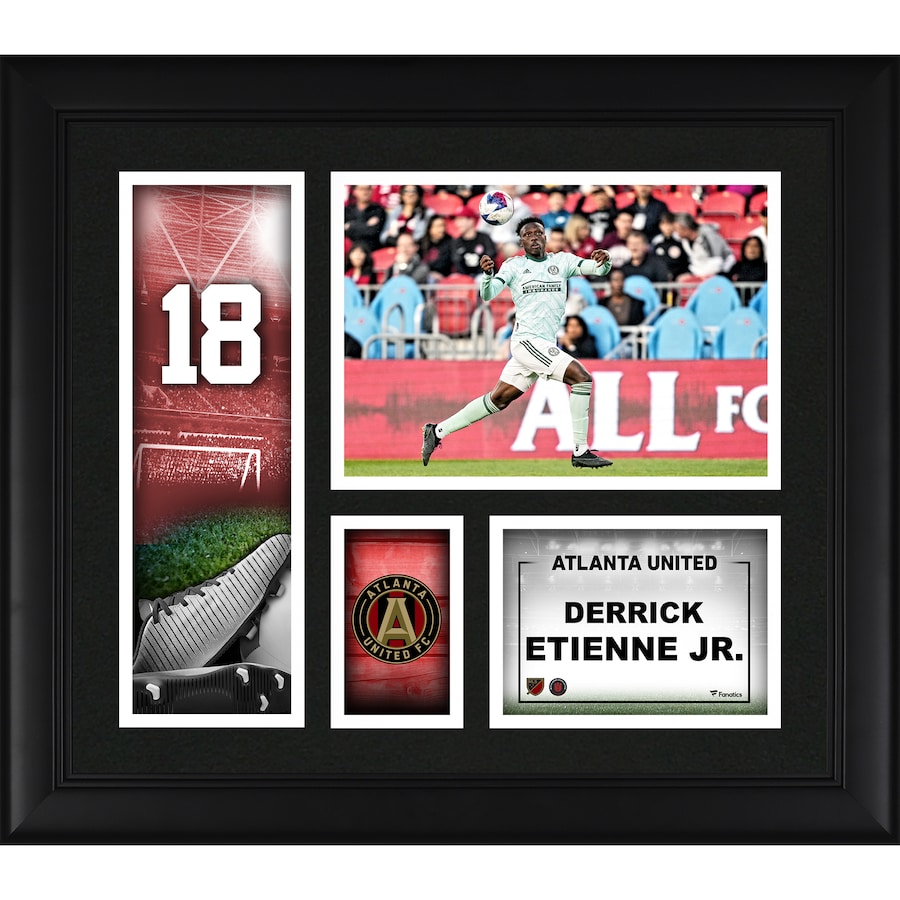 Derrick Etienne Atlanta United FC 15'' x 17'' Player Core Collage