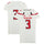Texas Tech Red Raiders Team-Issued #3 White Jersey from the 2013 NCAA Football Season