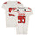 Texas Tech Red Raiders Team-Issued #95 White Jersey from the 2013 NCAA Football Season