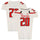 Texas Tech Red Raiders Team-Issued #20 White Jersey from the 2014 NCAA Football Season