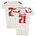 Texas Tech Red Raiders Team-Issued #21 White Jersey from the 2014 NCAA Football Season