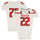 Texas Tech Red Raiders Team-Issued #22 White Jersey from the 2014 NCAA Football Season