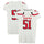 Texas Tech Red Raiders Team-Issued #51 White Jersey from the 2014 NCAA Football Season