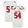 Texas Tech Red Raiders Team-Issued #54 White Jersey from the 2014 NCAA Football Season