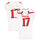 Texas Tech Red Raiders Team-Issued #17 White Jersey from the 2015 NCAA Football Season