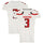 Texas Tech Red Raiders Team-Issued #3 White Jersey from the 2016 NCAA Football Season