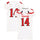 Texas Tech Red Raiders Team-Issued #14 White Jersey from the 2016 NCAA Football Season