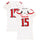 Texas Tech Red Raiders Team-Issued #15 White Jersey from the 2016 NCAA Football Season