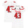 Texas Tech Red Raiders Team-Issued #43 White Jersey from the 2016 NCAA Football Season
