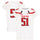 Texas Tech Red Raiders Team-Issued #51 White Jersey from the 2016 NCAA Football Season