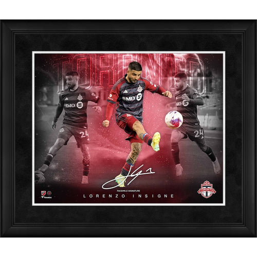 Lorenzo Insigne Toronto FC Framed 16'' x 20'' Stars of the Game Collage - Facsimile Signature