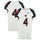 Texas Tech Red Raiders Team-Issued #4 White and Black Jersey from the 2013 NCAA Football Season