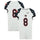 Texas Tech Red Raiders Team-Issued #8 White and Black Jersey from the 2013 NCAA Football Season