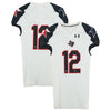 Texas Tech Red Raiders Team-Issued #12 White and Black Jersey from the 2013 NCAA Football Season