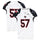 Texas Tech Red Raiders Team-Issued #57 White and Black Jersey from the 2013 NCAA Football Season
