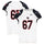 Texas Tech Red Raiders Team-Issued #67 White and Black Jersey from the 2013 NCAA Football Season