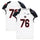 Texas Tech Red Raiders Team-Issued #76 White and Black Jersey from the 2013 NCAA Football Season