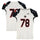 Texas Tech Red Raiders Team-Issued #78 White and Black Jersey from the 2013 NCAA Football Season