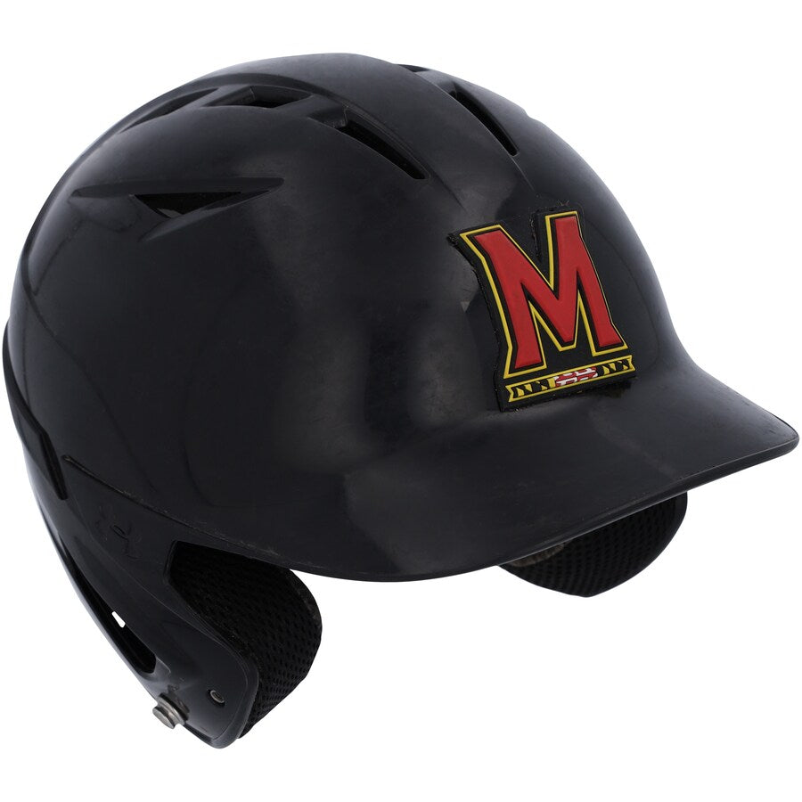 Maryland Terrapins Team-Issued Black Batting Helmet from the Baseball Program - WN55911093