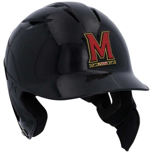 Maryland Terrapins Team-Issued Black Batting Helmet from the Baseball Program - WN55911100