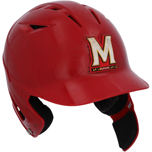 Maryland Terrapins Team-Issued Red Batting Helmet from the Baseball Program - WN55911110