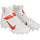 Clemson Tigers Team-Issued White and Orange Alpha Menace Cleats from the Football Program