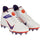 Clemson Tigers Team-Issued White and Purple Alpha Menace Cleats from the Football Program