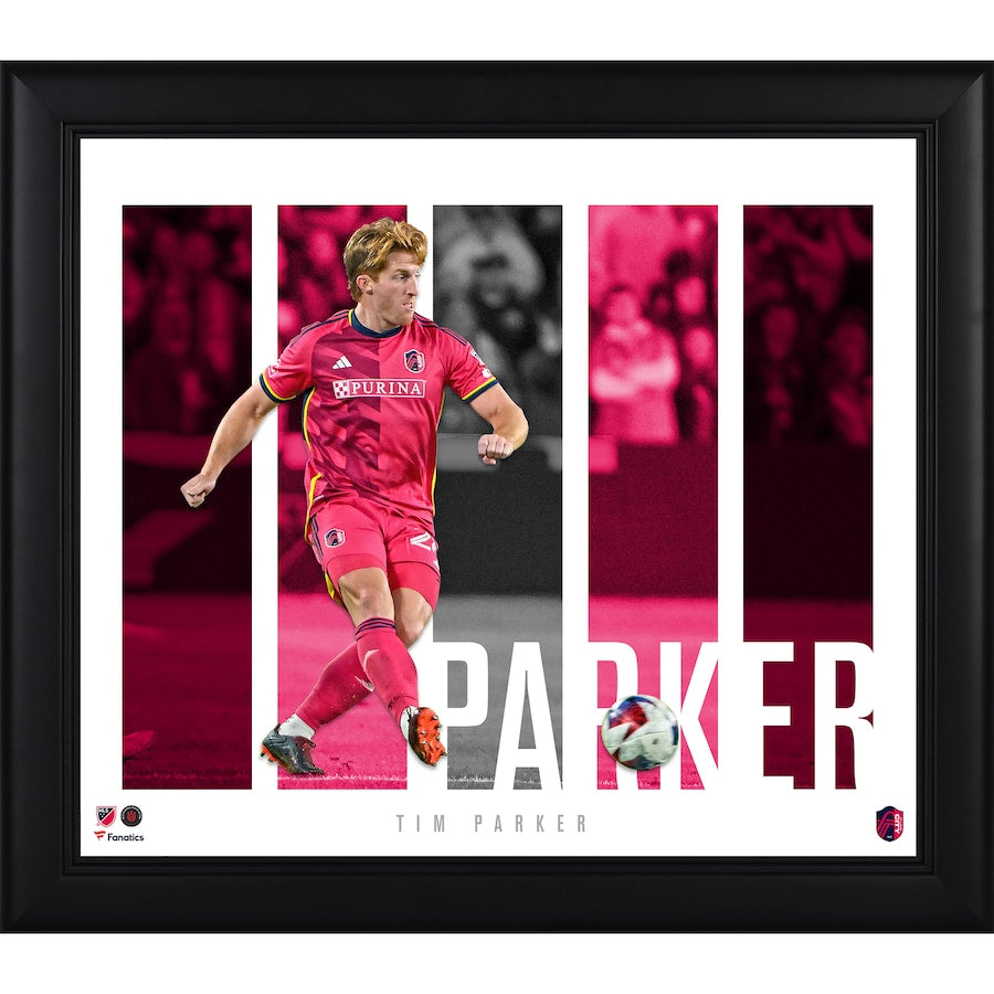 Tim Parker St. Louis City SC Framed 15'' x 17'' Player Core Collage