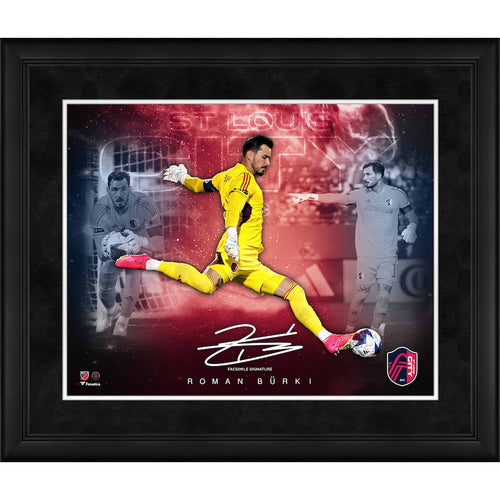 Roman Bürki St. Louis City SC Framed 16'' x 20'' Stars of the Game Collage - Facsimile Signature
