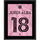 Jordi Alba Ramos Inter Miami CF 10.5'' x 13'' Heart Beat Jersey Style #18 Sublimated Plaque