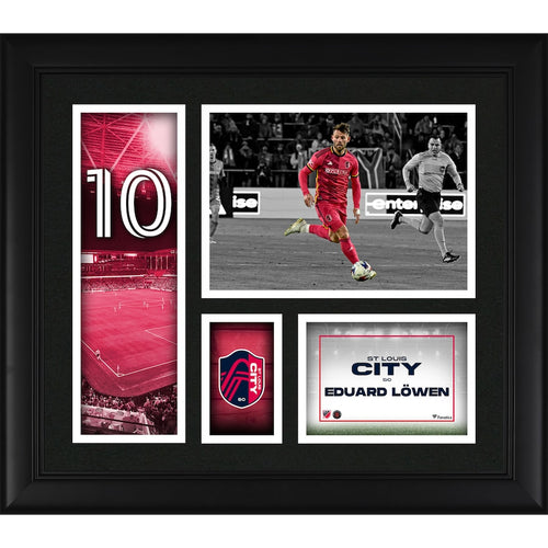 Eduard Löwen St. Louis City SC 15'' x 17'' Player Core Collage