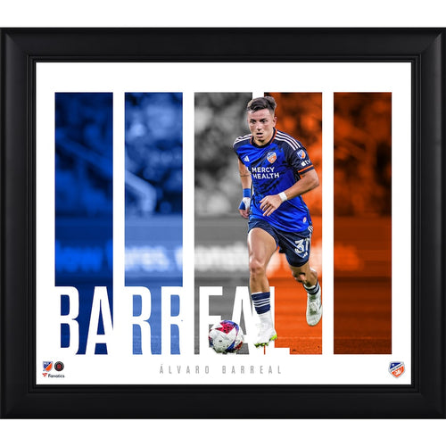 Álvaro Barreal FC Cincinnati 15'' x 17'' Player Core Collage