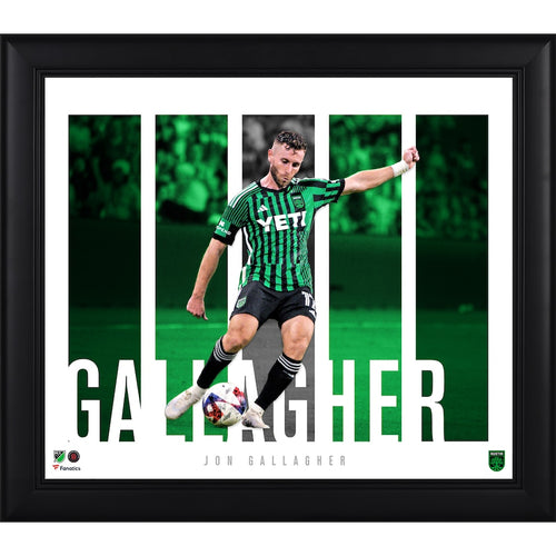 Jon Gallagher Austin FC 15'' x 17'' Player Core Collage