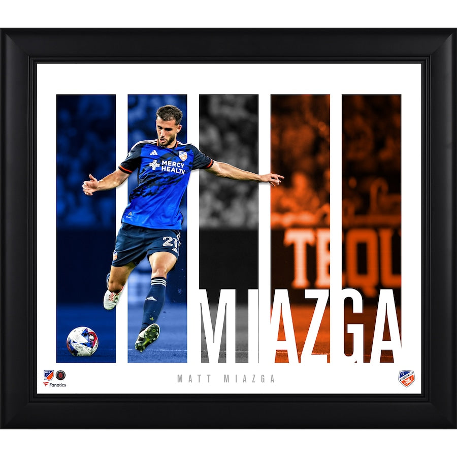 Matt Miazga FC Cincinnati 15'' x 17'' Player Core Collage