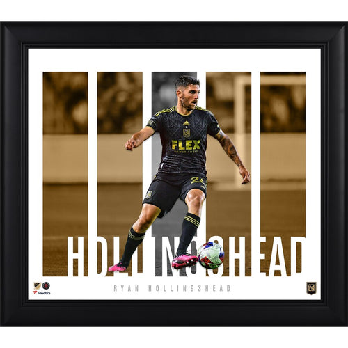 Ryan Hollingshead LAFC 15'' x 17'' Player Core Collage